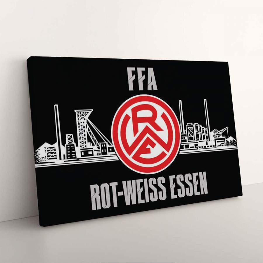 Rot-Weiss Essen 07 RWE Leinwandbilder – Bild 3