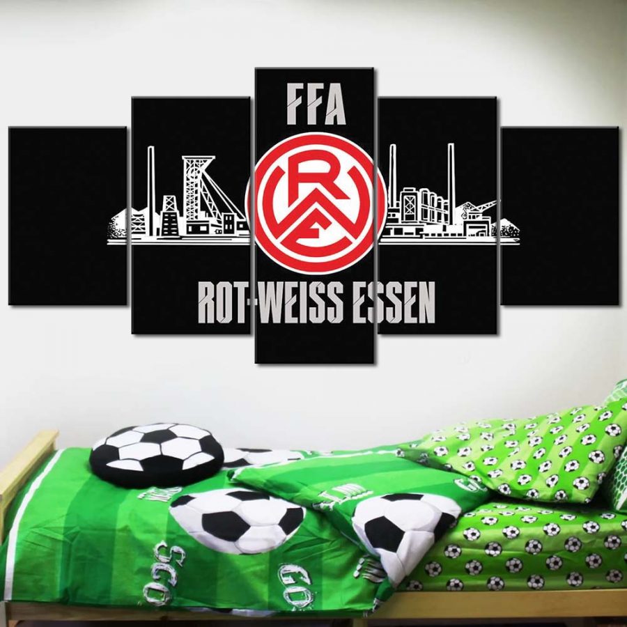 Rot-Weiss Essen 07 RWE Leinwandbilder – Bild 2