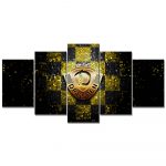 SG Dynamo Dresden Gelb-Schwarz Kariert Leinwandbilder