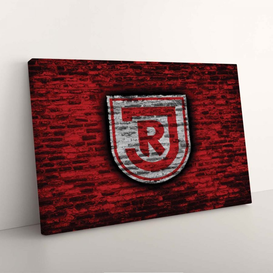 SSV Jahn Regensburg Rote Ziegelwand Leinwandbilder – Bild 3