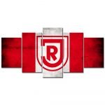 SSV Jahn Regensburg Rot-Weiß Leinwandbilder