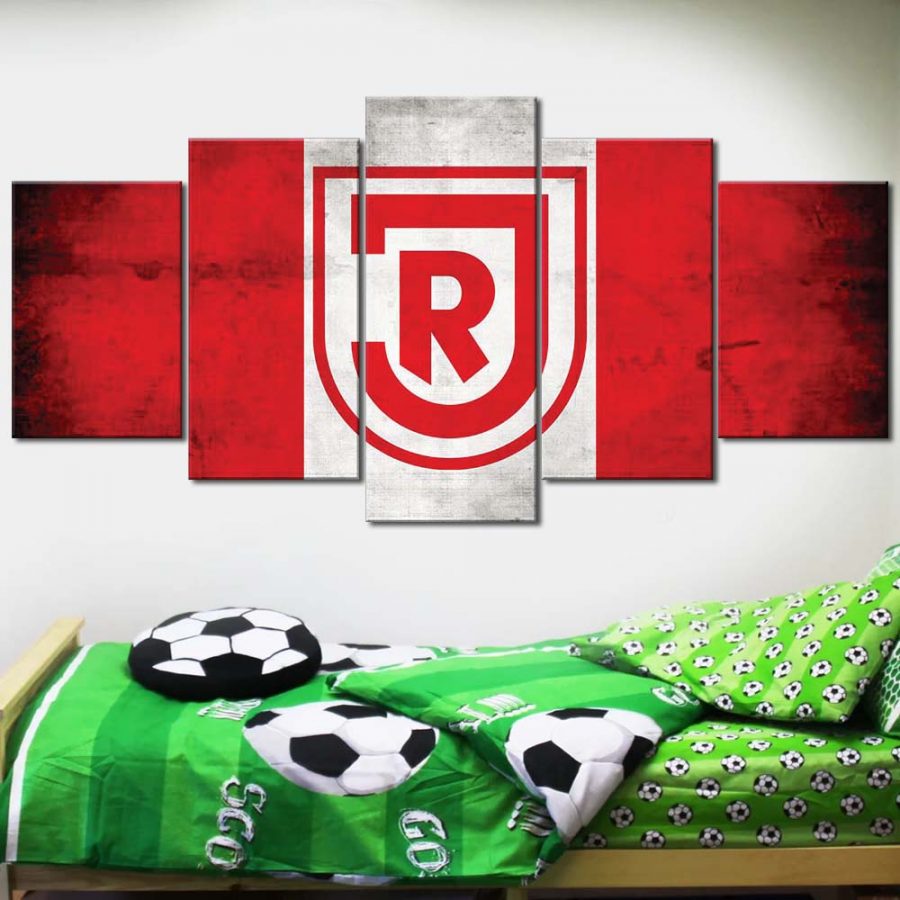 SSV Jahn Regensburg Rot-Weiß Leinwandbilder – Bild 2