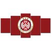 SV Wehen Wiesbaden Roter Hintergrund Leinwandbilder