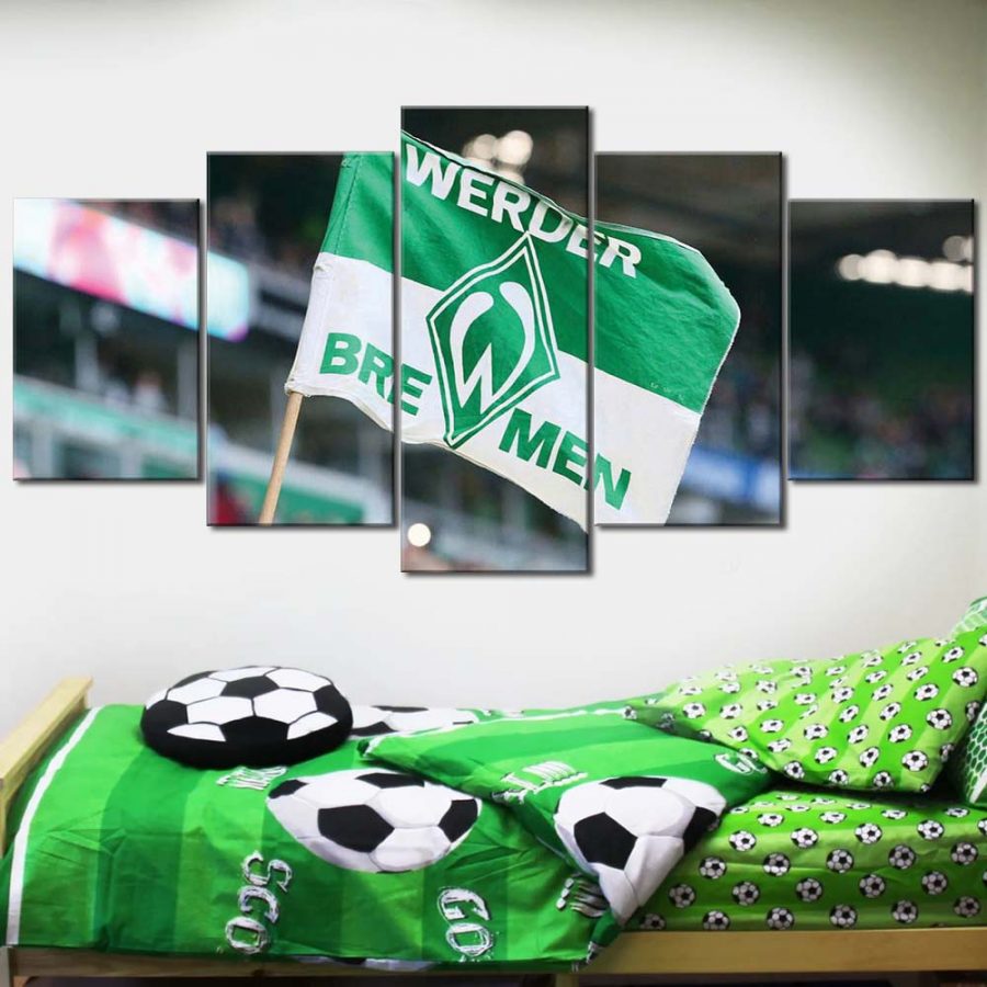 SV Werder Bremen Fans 02 SVW Leinwandbilder – Bild 2