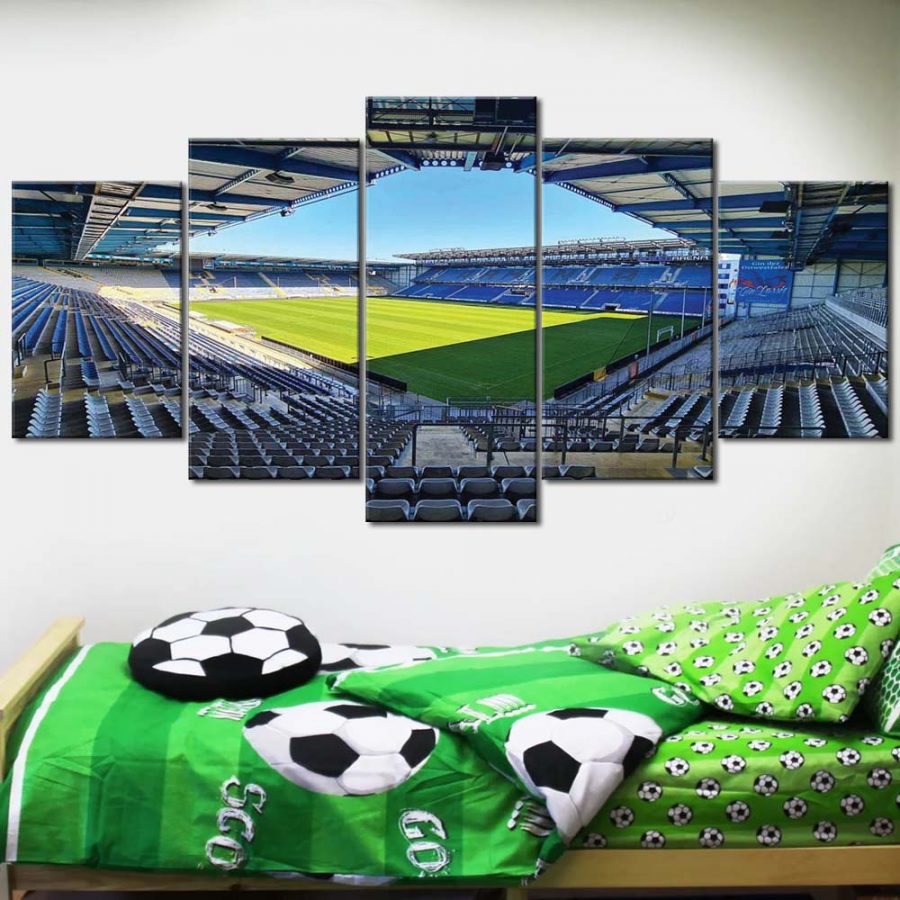 SchücoArena Stadion Alm DSC Arminia Bielefeld 3 Leinwandbilder – Bild 2