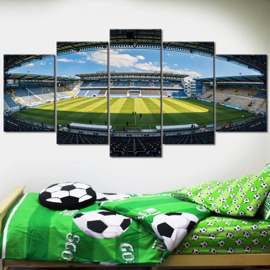 SchücoArena Stadion Alm DSC Arminia Bielefeld 4 Leinwandbilder – Bild 2