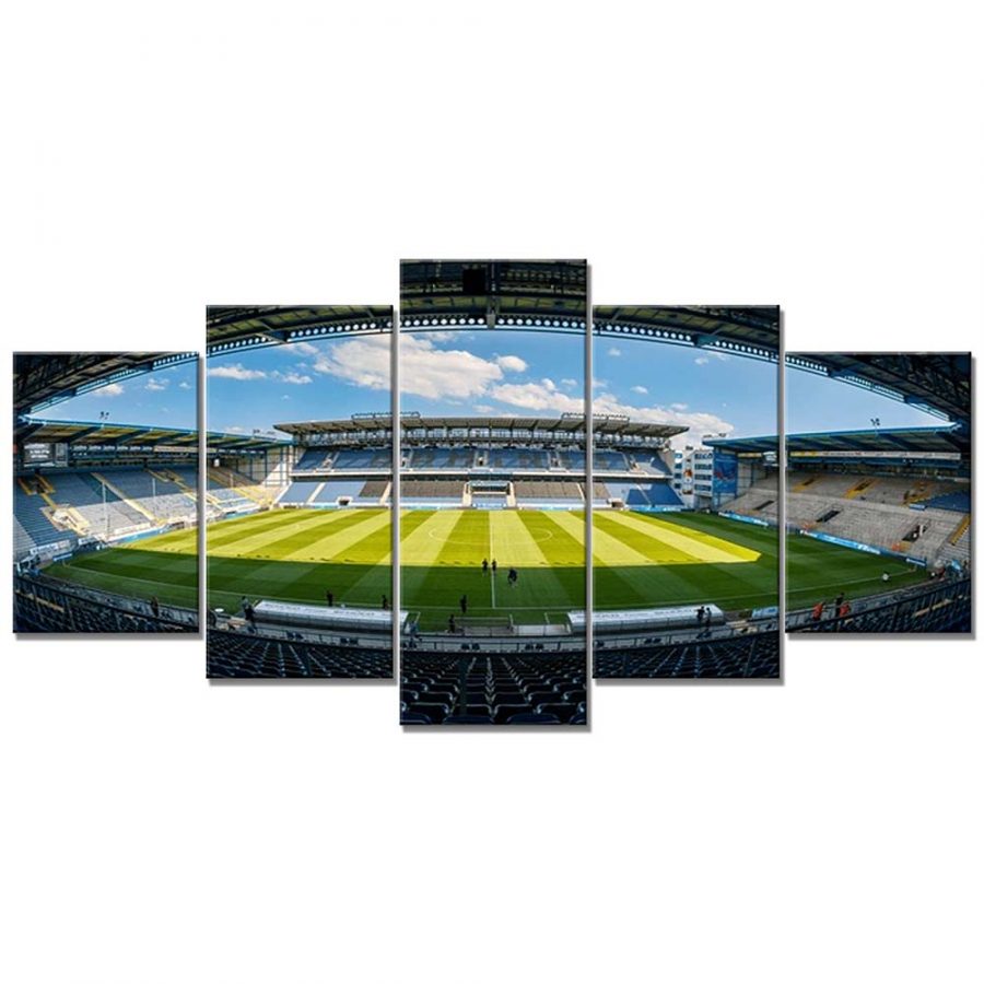 SchücoArena Stadion Alm DSC Arminia Bielefeld 4 Leinwandbilder