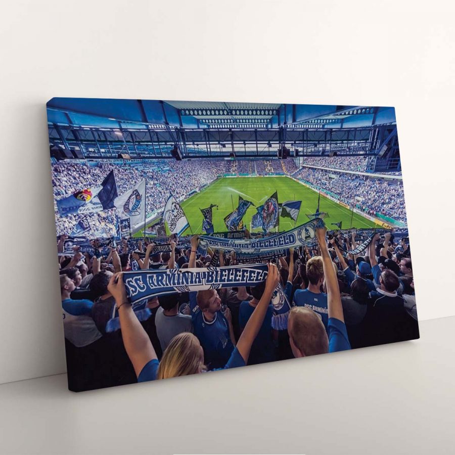 SchücoArena Stadion Alm DSC Arminia Bielefeld 5 Leinwandbilder – Bild 3