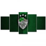 SpVgg Greuther Fürth Grünes Leder Leinwandbilder