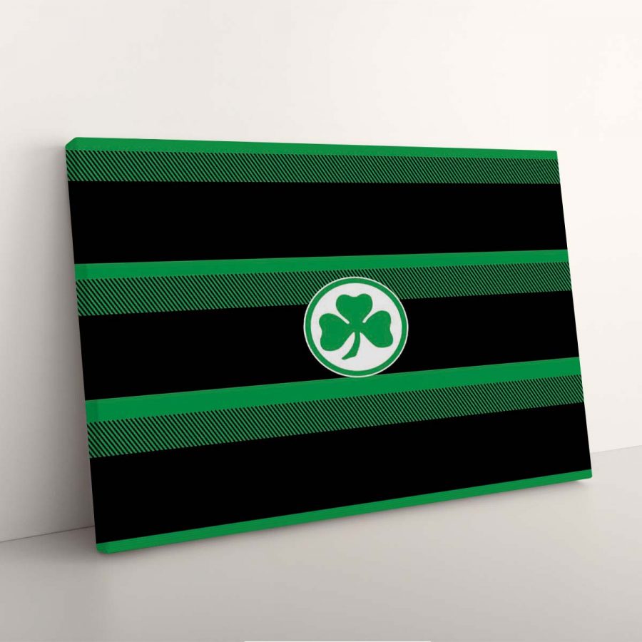 SpVgg Greuther Fürth Schwarz-Grün Leinwandbilder – Bild 3