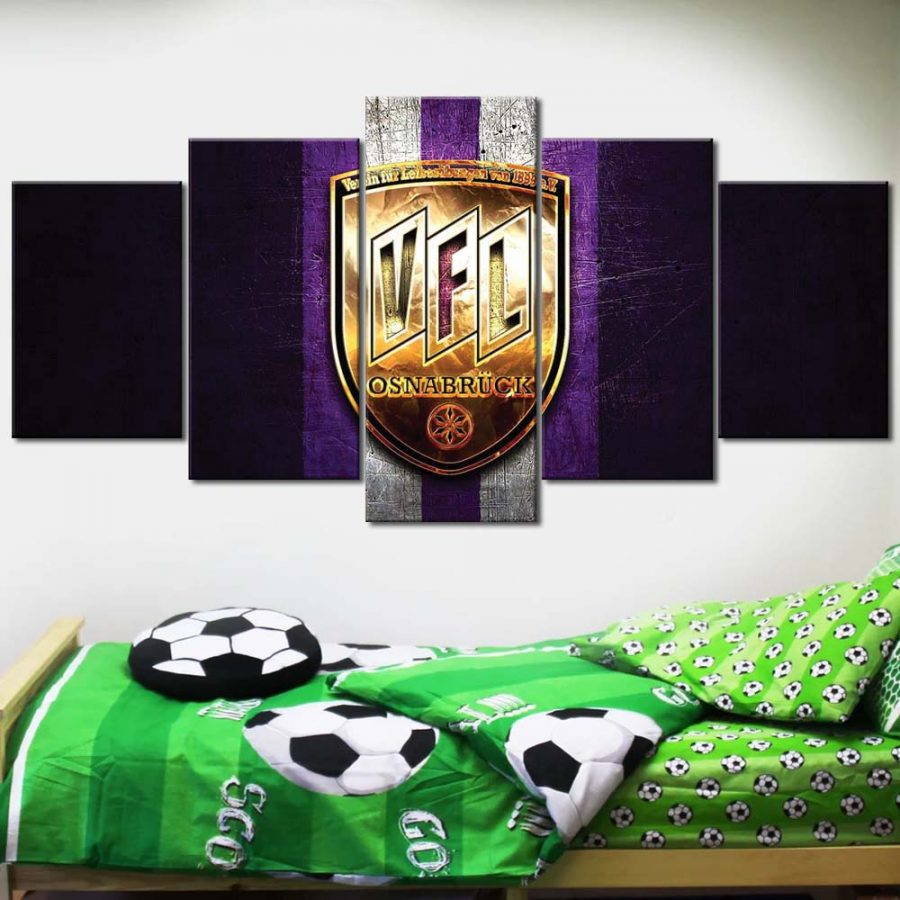 VfL Osnabrück Violettes Metall Leinwandbilder – Bild 2