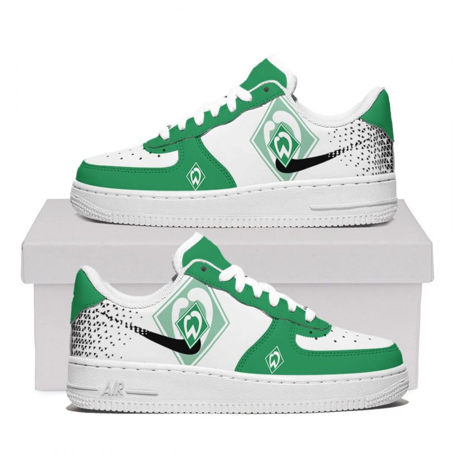 Werder Bremen - Werder Schuhe - Herren Turnschuhe - Herren Sportschuhe - Air Force 1 Schuhe - 7
