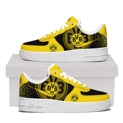 Borussia Dortmund - BVB Schuhe - Herren Turnschuhe - Herren Sportschuhe - Air Force 1 Schuhe - 2