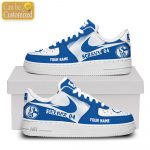 Schalke 04 – S04 Schuhe – Herren Turnschuhe – Herren Sportschuhe – Air Force 1 Schuhe – 8