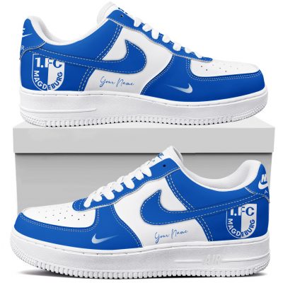 1. FC Magdeburg - FCM Schuhe - Herren Turnschuhe - Herren Sportschuhe - Air Force 1 Schuhe - 9