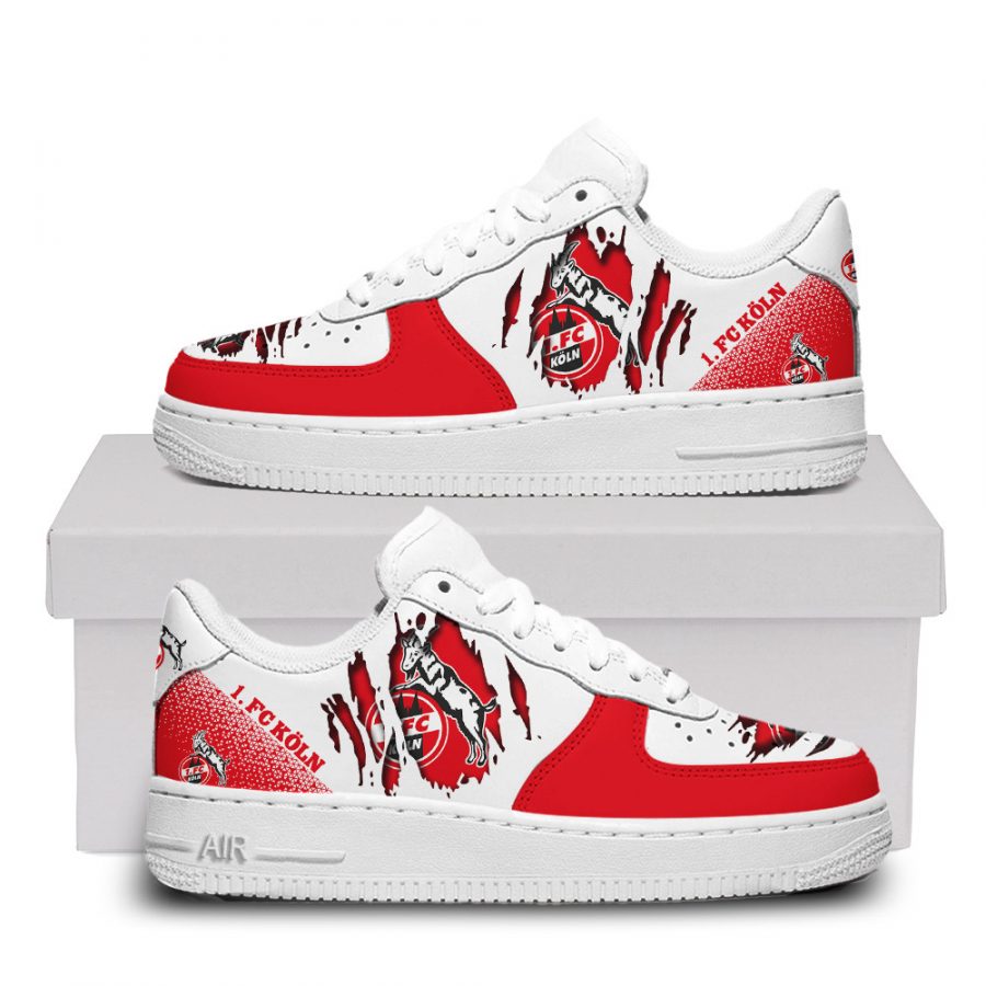 1 FC Köln - Effzeh Schuhe - Herren Turnschuhe - Herren Sportschuhe - Air Force 1 Schuhe - 9
