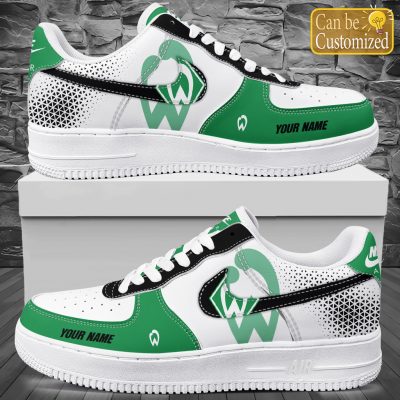 Werder Bremen - Werder Schuhe - Herren Turnschuhe - Herren Sportschuhe - Air Force 1 Schuhe - 12