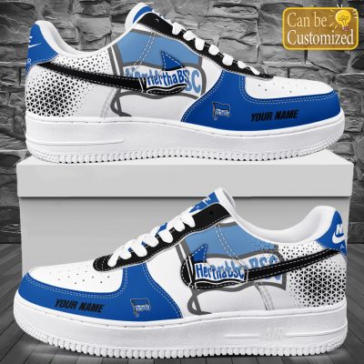 Hertha BSC - Hertha Schuhe - Herren Turnschuhe - Herren Sportschuhe - Air Force 1 Schuhe - 10