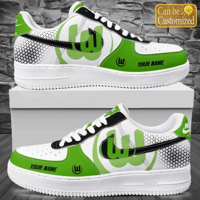 VfL Wolfsburg - WOB Schuhe - Herren Turnschuhe - Herren Sportschuhe - Air Force 1 Schuhe - 9