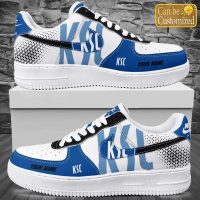 Karlsruher SC - KSC Schuhe - Herren Turnschuhe - Herren Sportschuhe - Air Force 1 Schuhe - 13