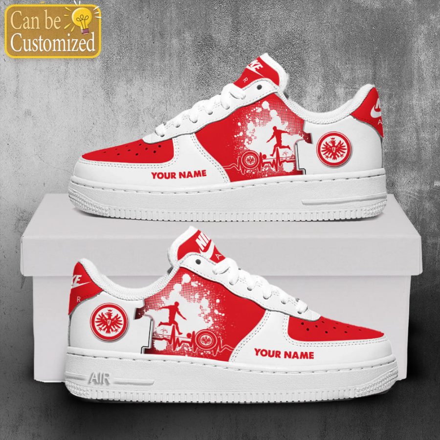 Eintracht Frankfurt - SGE Schuhe - Herren Turnschuhe - Herren Sportschuhe - Air Force 1 Schuhe - 10