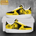 Borussia Dortmund – BVB Schuhe – Herren Turnschuhe – Herren Sportschuhe – Air Force 1 Schuhe – 8