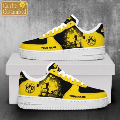 Borussia Dortmund - BVB Schuhe - Herren Turnschuhe - Herren Sportschuhe - Air Force 1 Schuhe - 8