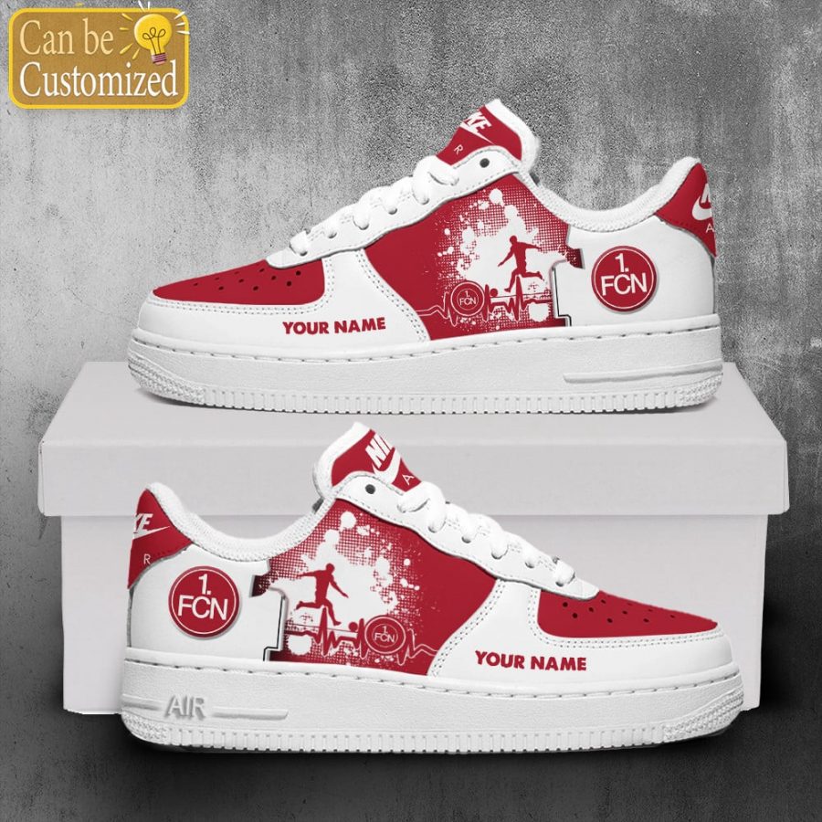 1. FC Nürnberg - FCN Schuhe - Herren Turnschuhe - Herren Sportschuhe - Air Force 1 Schuhe - 13