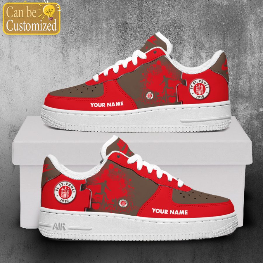 FC St. Pauli  - St. Pauli Schuhe - Herren Turnschuhe - Herren Sportschuhe - Air Force 1 Schuhe - 14