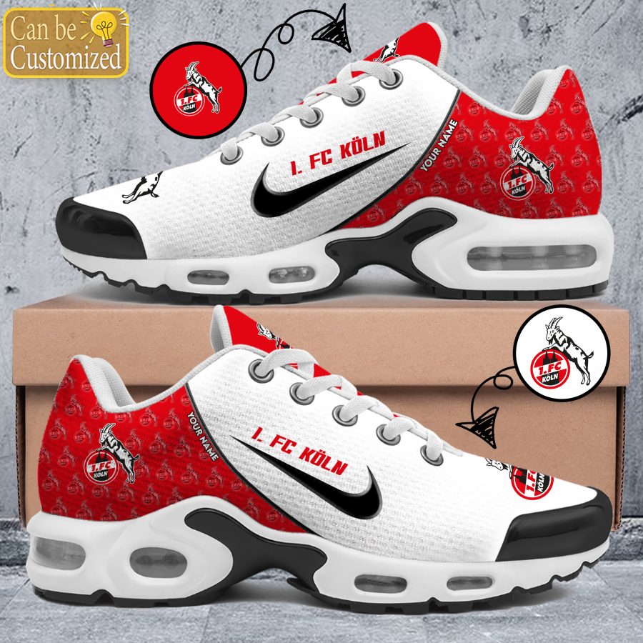 1 FC Köln - Effzeh Schuhe - Herren Turnschuhe - Herren Sportschuhe - Air Max Plus - 1