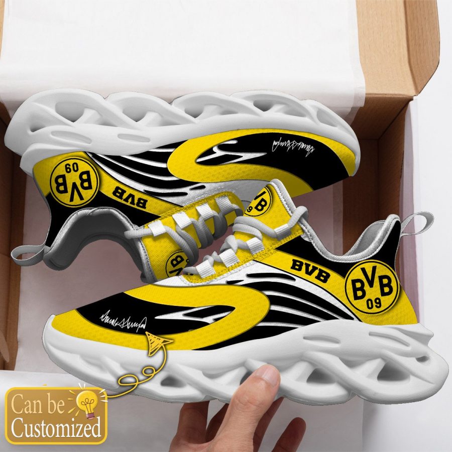 Borussia Dortmund - BVB Schuhe - Herren Turnschuhe - Herren Sportschuhe - Max Soul Schuhe - 1