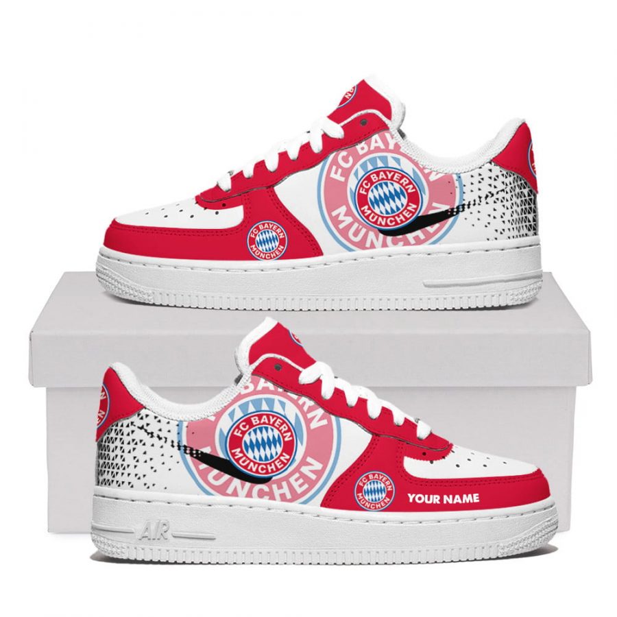 FC Bayern München - FCB Schuhe - Herren Turnschuhe - Herren Sportschuhe - Air Force 1 Schuhe - 1