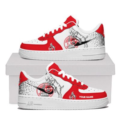 1 FC Köln - Effzeh Schuhe - Herren Turnschuhe - Herren Sportschuhe - Air Force 1 Schuhe - 3