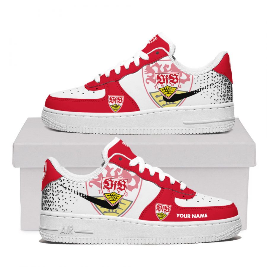 VfB Stuttgart - VfB Schuhe - Herren Turnschuhe - Herren Sportschuhe - Air Force 1 Schuhe - 4