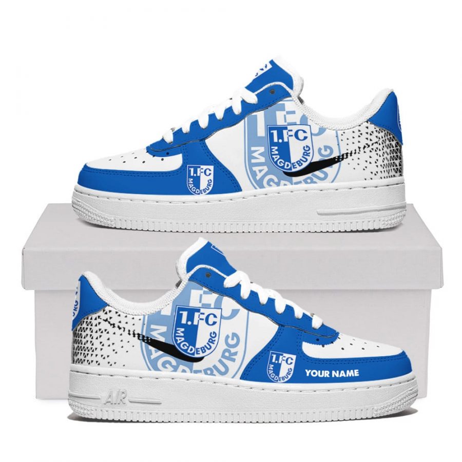1. FC Magdeburg - FCM Schuhe - Herren Turnschuhe - Herren Sportschuhe - Air Force 1 Schuhe - 3