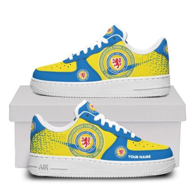 BTSV Eintracht Braunschweig - Eintracht Braunschweig Schuhe - Herren Turnschuhe - Herren Sportschuhe - Air Force 1 Schuhe - 3
