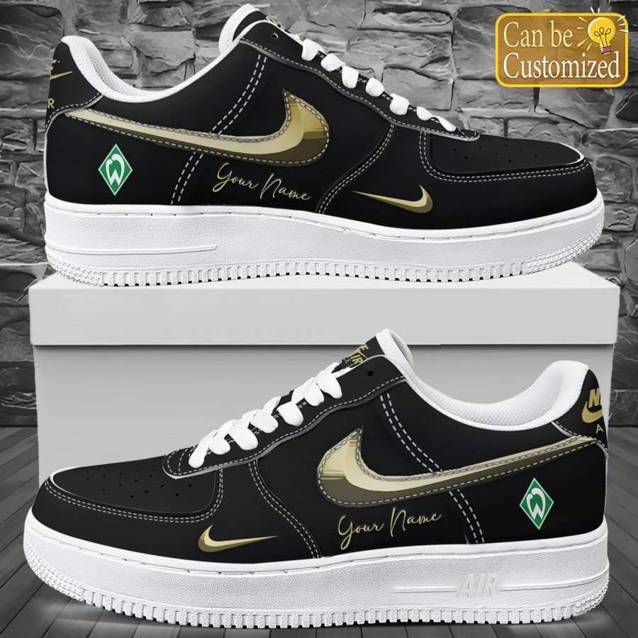 Werder Bremen - Werder Schuhe - Herren Turnschuhe - Herren Sportschuhe - Air Force 1 Schuhe - 4