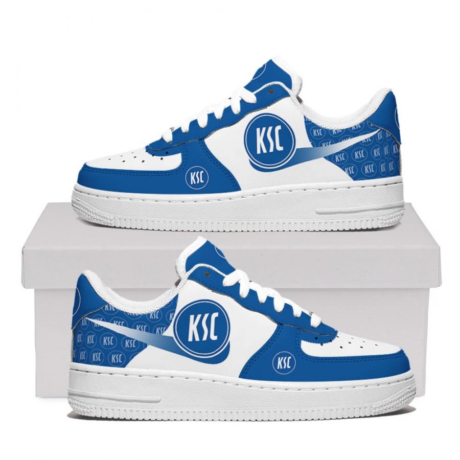 Karlsruher SC - KSC Schuhe - Herren Turnschuhe - Herren Sportschuhe - Air Force 1 Schuhe - 6