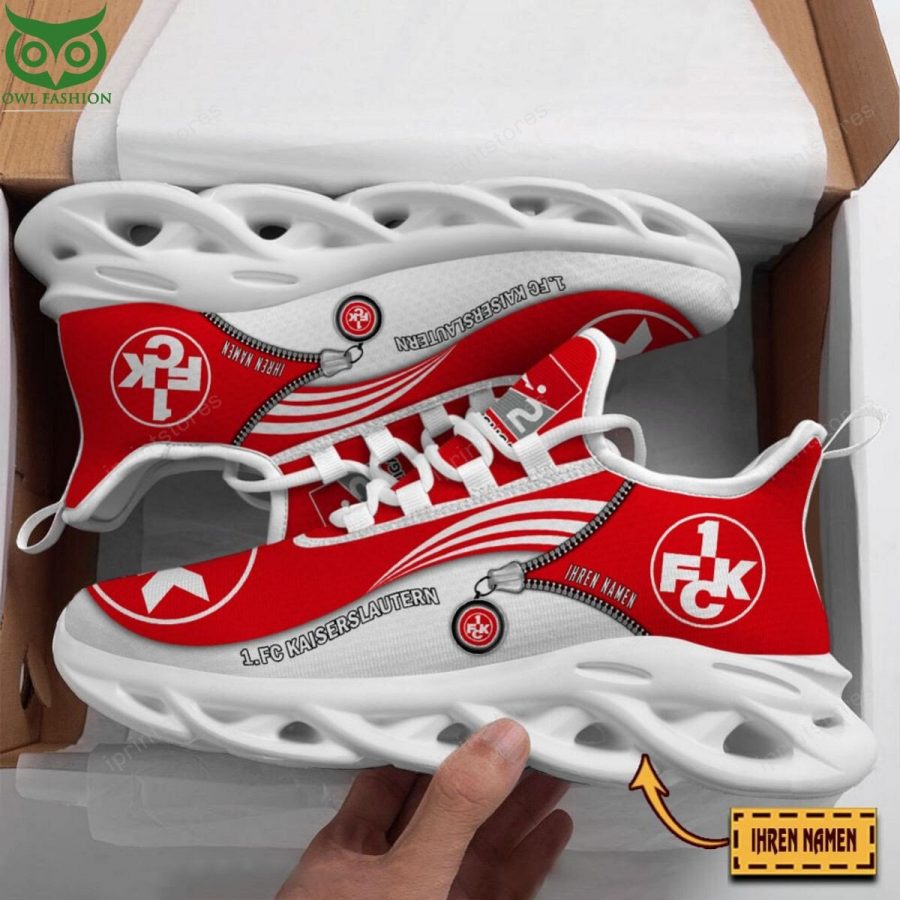FC Kaiserslautern Reißverschlussmuster Schuhe – Bild 2