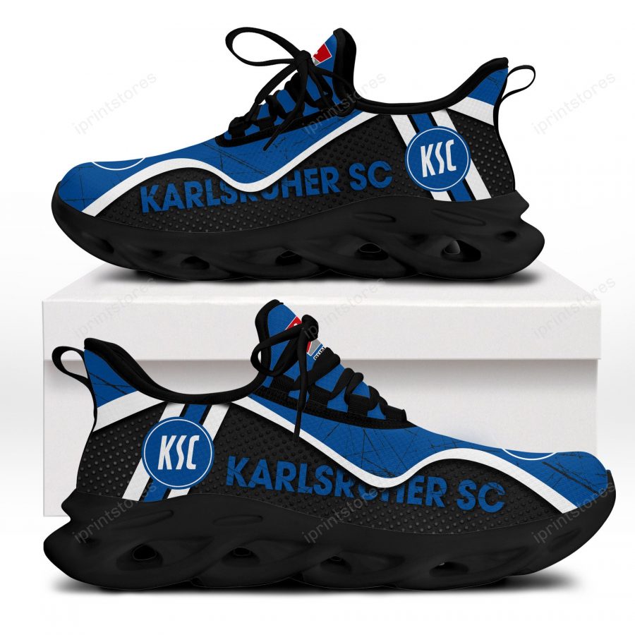 Karlsruher SC Kratzfester Vintage-Stil Schuhe