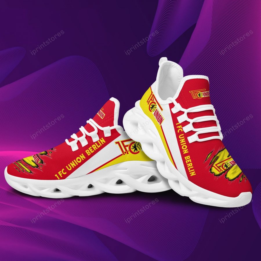 1. FC Union Berlin Logo Torn Pattern Schuhe – Bild 2