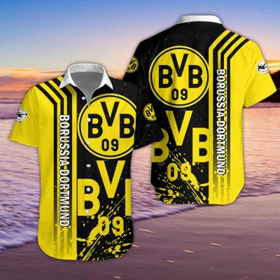 Hawaiihemd Borussia Dortmund II – Herren Sommerhemd