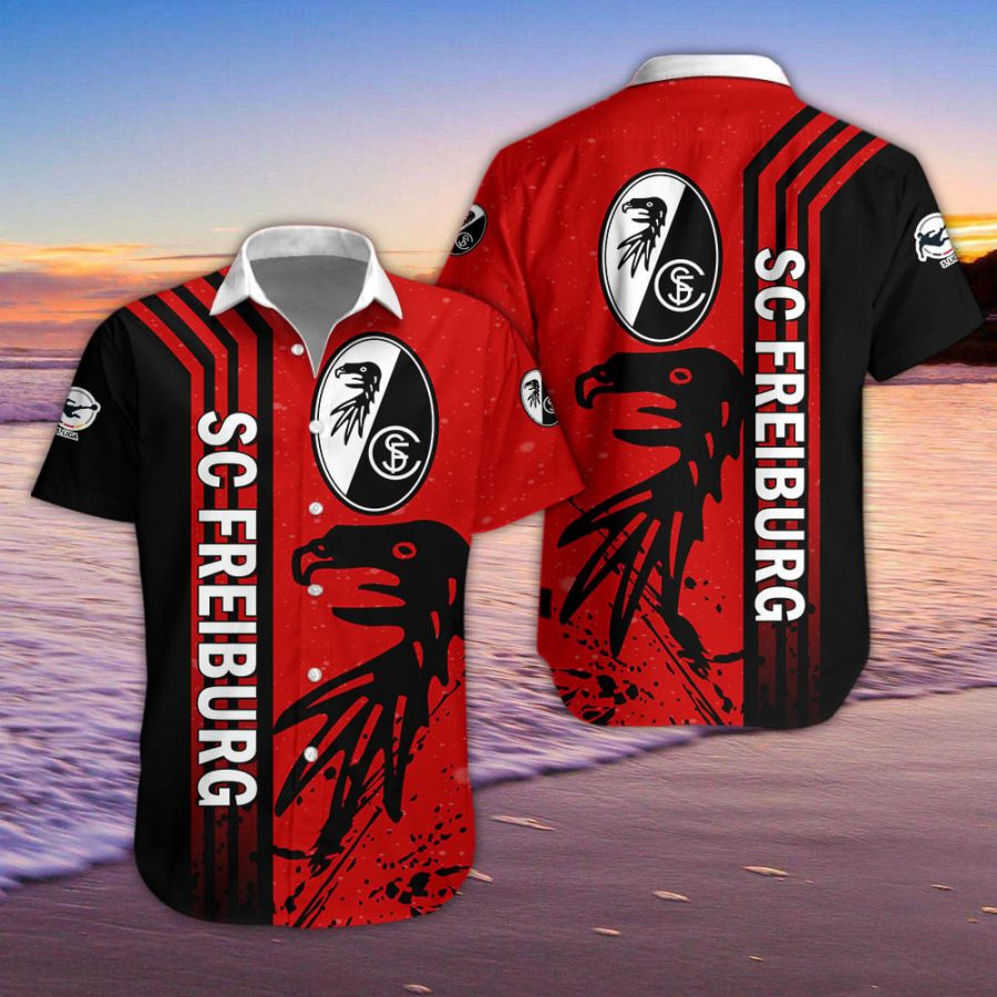 Hawaiihemd SC Freiburg II – Herren Sommerhemd