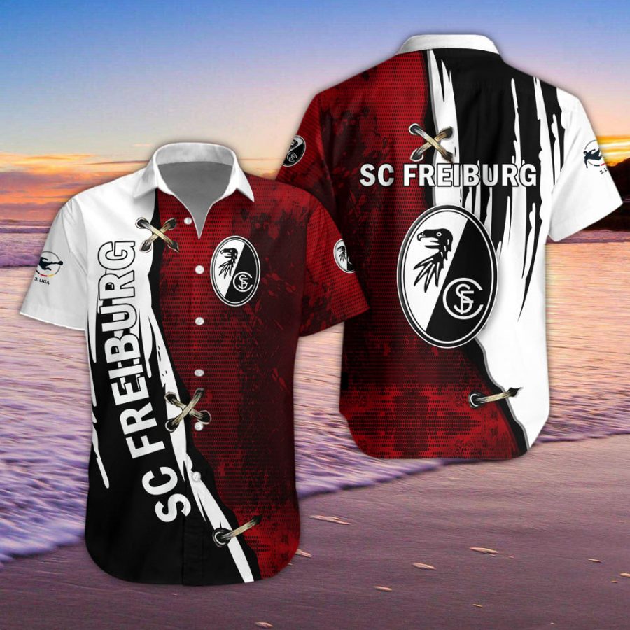 Hawaiihemd SC Freiburg II – Herren Sommerhemd