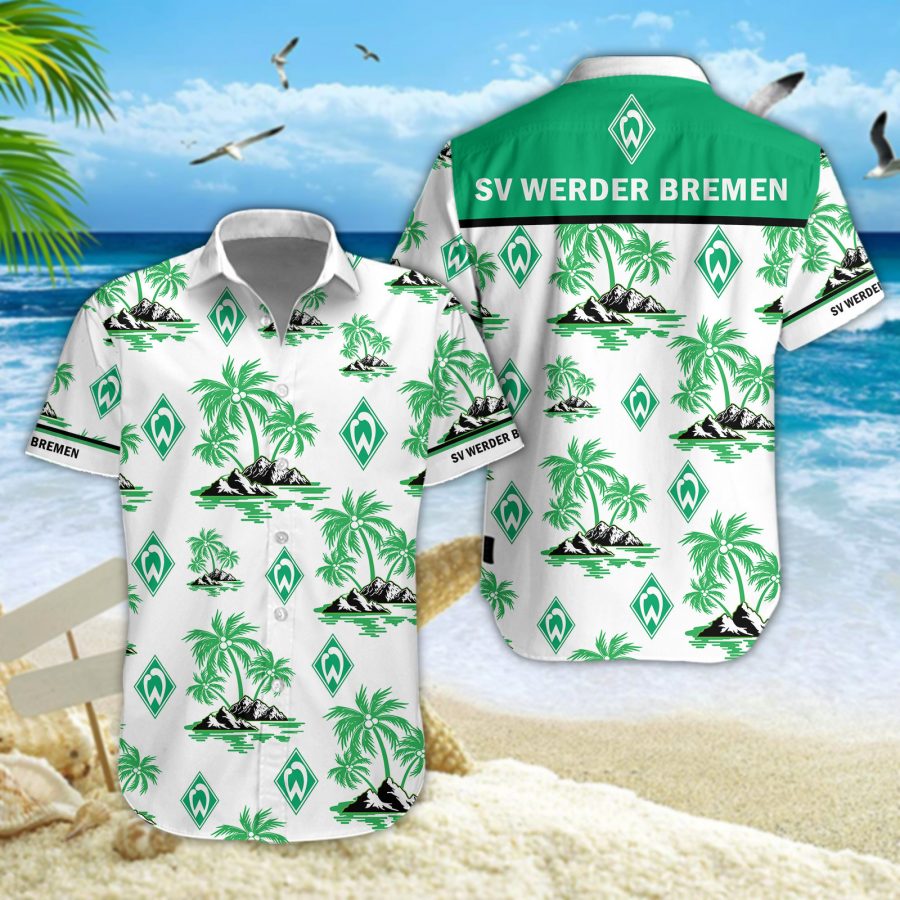 Hawaiihemd Werder Bremen – Herren Sommerhemd