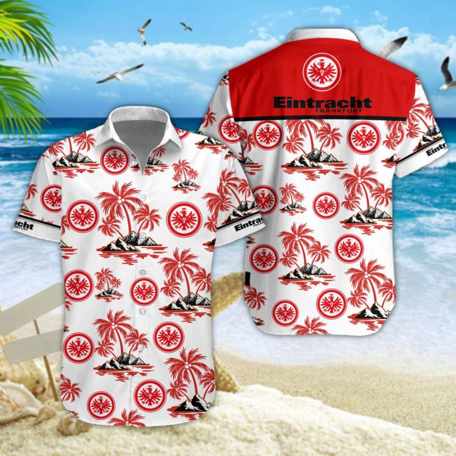 Hawaiihemd Eintracht Frankfurt – Herren Sommerhemd