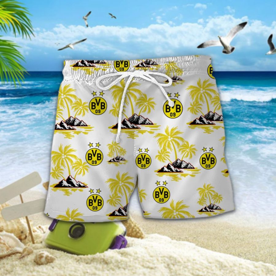 Hawaiihemd Borussia Dortmund – Herren Sommerhemd – Bild 2