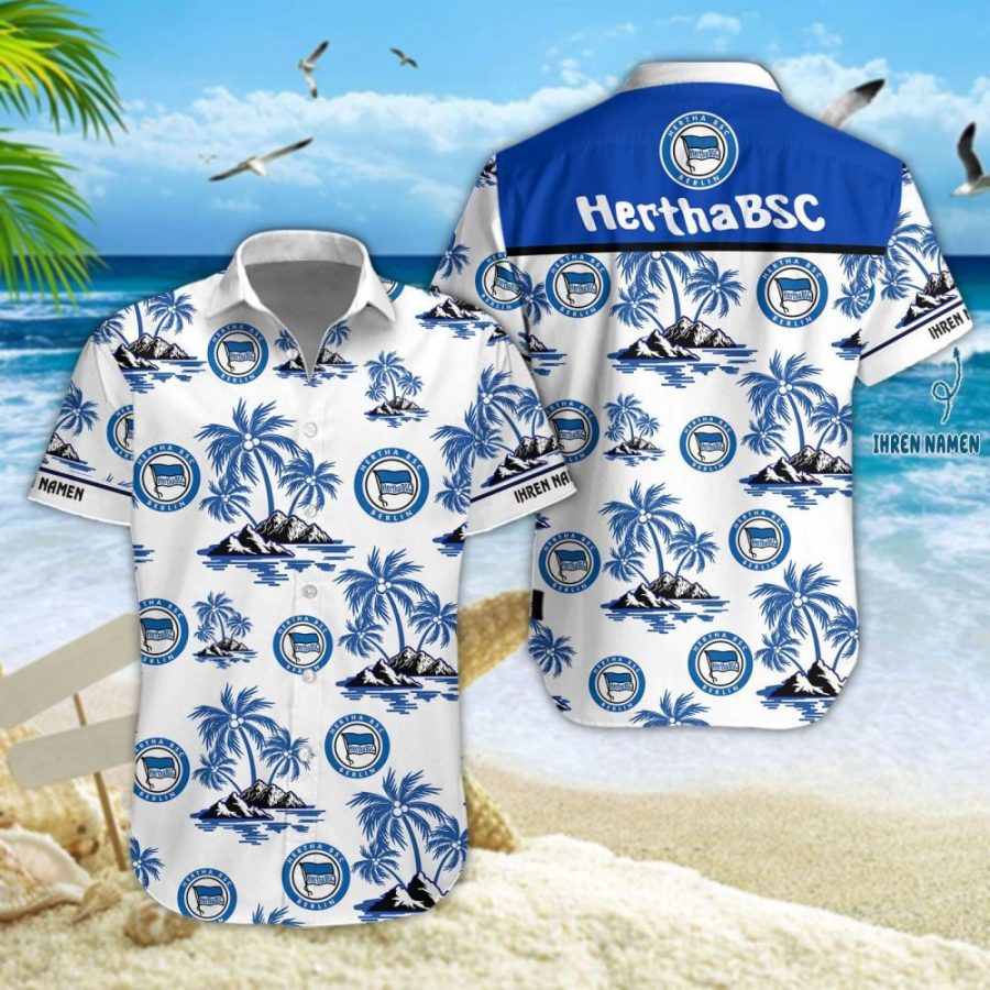 Hawaiihemd Hertha BSC – Herren Sommerhemd