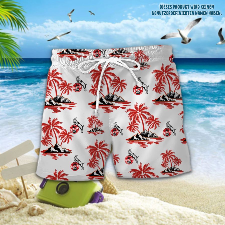 Hawaiihemd 1. FC Köln – Herren Sommerhemd – Bild 2