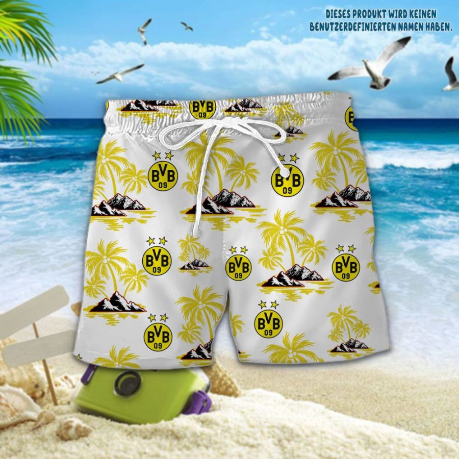 Hawaiihemd Borussia Dortmund – Herren Sommerhemd – Bild 2